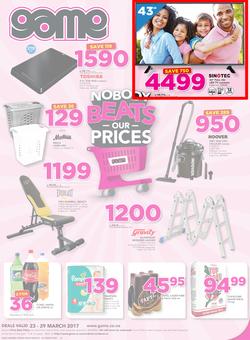Game Namibia : Windhoek Nobody Beats Our Prices (23 Mar - 29 Mar 2017), page 1