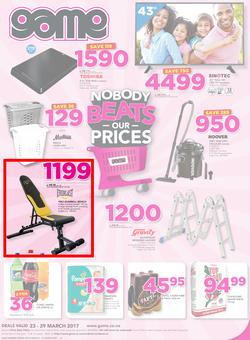 Game Namibia : Windhoek Nobody Beats Our Prices (23 Mar - 29 Mar 2017), page 1