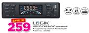Logik USB SD Car Radio RSH-080018