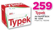 Typek A4 80GSM Paper Box White