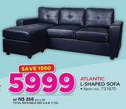 Atlantic L-Shaped Sofa