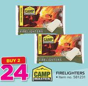 Camp Master Fire Lighters-For 2