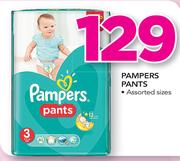 Pampers Pants In Assorted Sizes