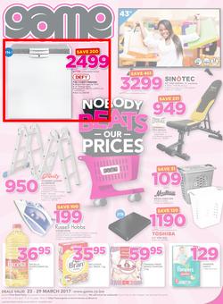 Game Botswana : Nobody Beats Our Basket (23 Mar - 29 Mar 2017), page 1
