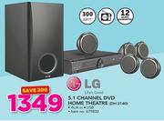 LG 5.1 Channel DVD Home Theatre System DH-3140