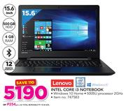 Lenovo Intel Core i3 Notebook