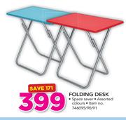 Folding Desk In Assorted Colour