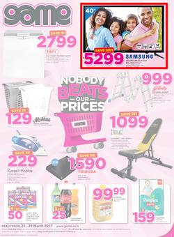 Game Lesotho : Nobody Beats Our Prices (23 Mar - 29 Mar 2017), page 1