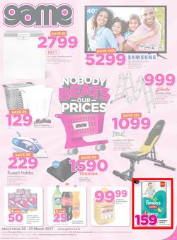 Game Lesotho : Nobody Beats Our Prices (23 Mar - 29 Mar 2017), page 1