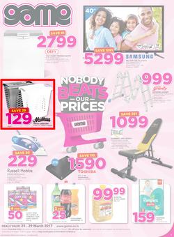 Game Lesotho : Nobody Beats Our Prices (23 Mar - 29 Mar 2017), page 1
