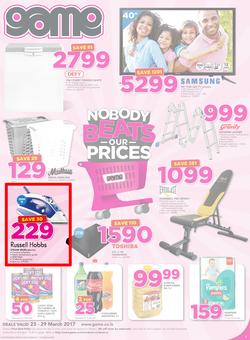 Game Lesotho : Nobody Beats Our Prices (23 Mar - 29 Mar 2017), page 1