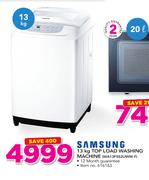Samsung 13Kg Top Load Washing Machine WA13F5S2UWW F