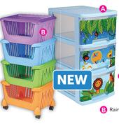 Addis Safari 3 Drawer Unit