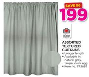 Always Home Assorted Textured Curtains
