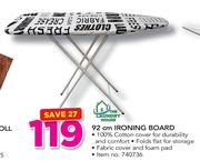 The Laundry House 92cm Ironing Board