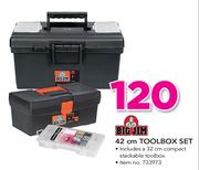 Big Jim 42cm Toolbox Set Includes A 32cm Compact Stackable Toolbox