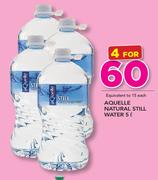 Aquelle Natural Still Water-4 x 5Ltr
