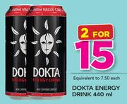 Dokta Energy Drink-2 x 440ml