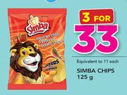 Simba Chips-3 x 125g