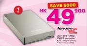 Lenovo 2.5" 1TB Hard Drive UHD F309