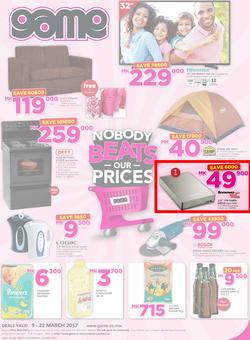 Game Malawi :Nobody Beats Our Prices (9 Mar - 22 Mar 2017) , page 1