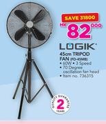 Logik 45cm Tripod Fan FD-45MB