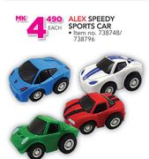 Alex Speedy Sports Car-Each