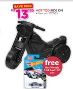 Hot Rod Ride On Free Hot Wheels 1:64 Basic DC Car