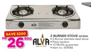 Alva 2 Burner Stove GCS04