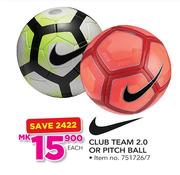 Club Team 2.0 Or Pitch Ball-Each