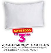 Vita Sleep Memory Foam Pillow