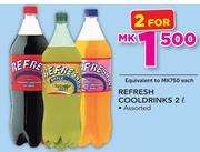 Refresh Cool Drinks Assorted-2 x 2Ltr