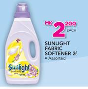Sunlight Fabric Softener Assorted-2Ltr
