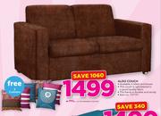 Aldo Couch Free 2 Cushions