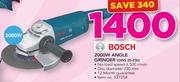 Bosch 2000W Angle Grinder GWS 20-230