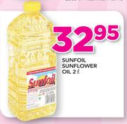 Sunfoil Sunflower Oil-2Ltr
