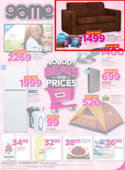 Game Botswana : Nobody Beats Our Prices (9 Mar - 22 Mar 2017), page 1