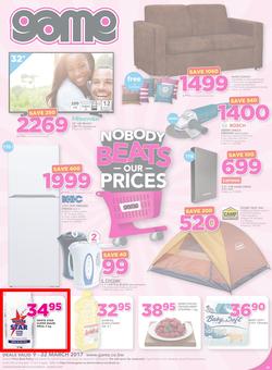 Game Botswana : Nobody Beats Our Prices (9 Mar - 22 Mar 2017), page 1