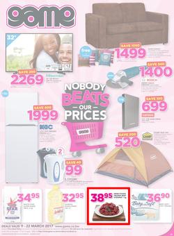 Game Botswana : Nobody Beats Our Prices (9 Mar - 22 Mar 2017), page 1