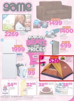 Game Botswana : Nobody Beats Our Prices (9 Mar - 22 Mar 2017), page 1