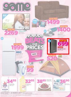 Game Botswana : Nobody Beats Our Prices (9 Mar - 22 Mar 2017), page 1
