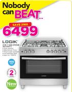 Logik 4 In 1 Gas Stove RSH-090011