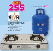Alva 2 Burner Stove GCS04