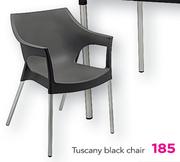 Contour Tuscany Black Chair