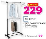 Mainstays 2 Tier Garment Rack