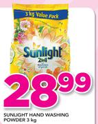 Sunlight Hand Washing Powder-3Kg