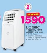 Logik 10000 BTU Port Aircon LPE 10HP