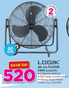 Logik 60cm Floor Fan LT-601FF