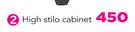 Kis High Stilo Cabinet