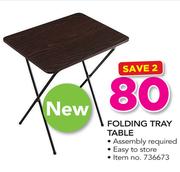 Folding Tray Table